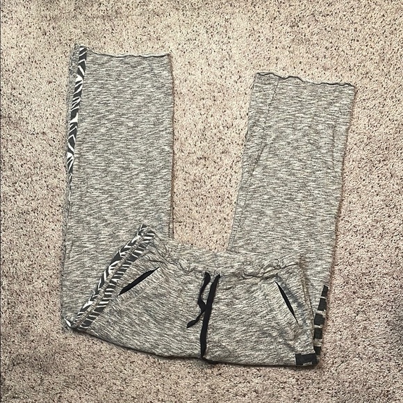 PINK Victoria's Secret Pants - PINK Victoria’s Secret Gray Low Rise Y2K Wide Leg Sweatpants Size Small